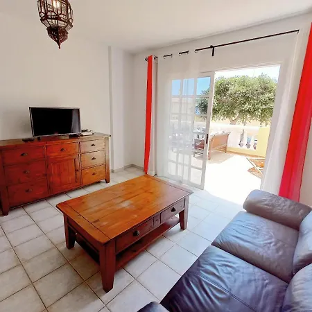 Lägenhet Sunny Terraced Apartment In Costa Adeje, Tenerife South *