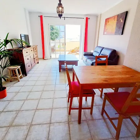 Sunny Terraced Apartment In Costa Adeje, Tenerife South Lägenhet *