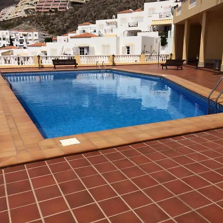 Lägenhet Sunny Terraced Apartment In Costa Adeje, Tenerife South *
